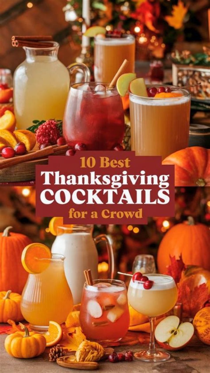 20+ Thanksgiving Cocktails To Sip During Zoom Celebrations & Small Gatherings