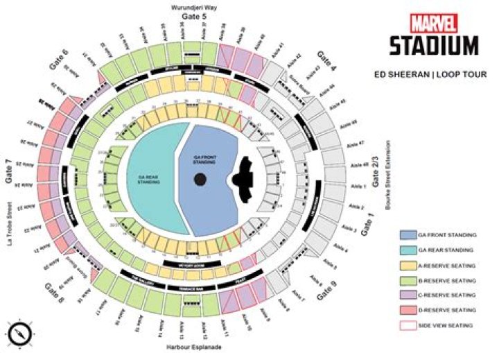 2017 VMAs Seating Chart — PICS