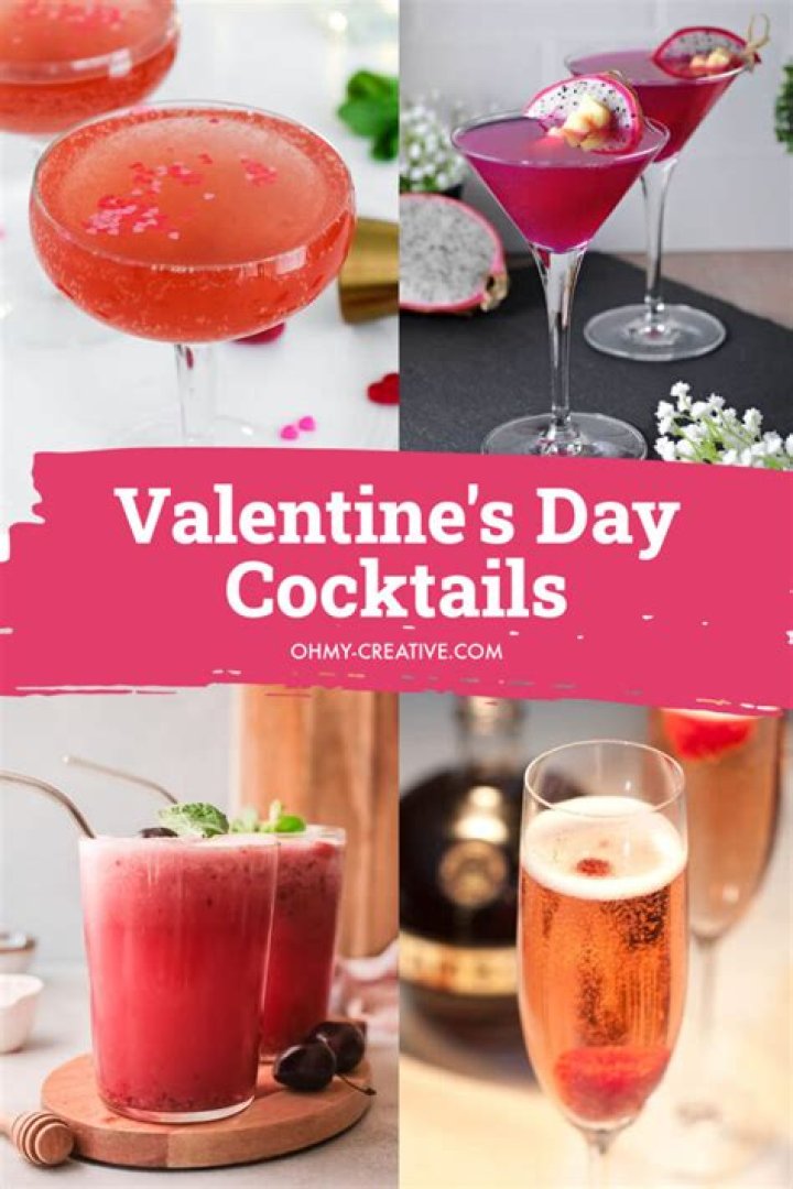 50 Sweet Valentine’s Day Cocktails To Spice Things Up This Lovely Holiday