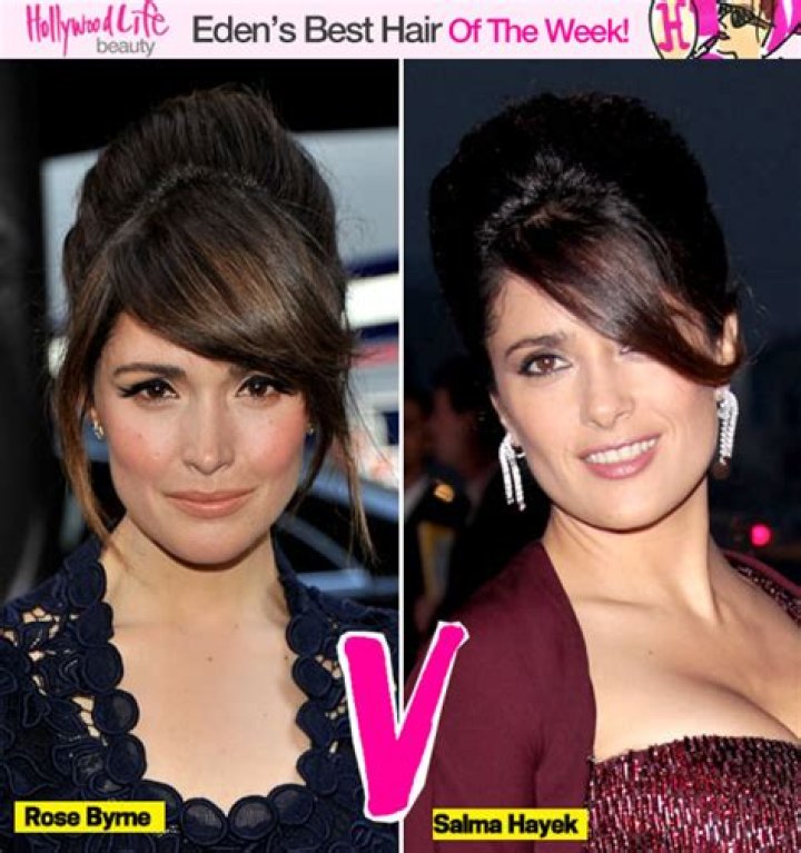 A Big Bump & Side Swept Bangs — Get The Look! – Hollywood Life