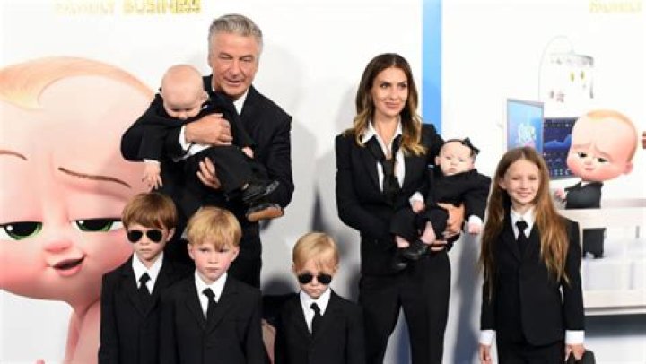 Alec & Hilaria Baldwin Share 1st Family Photo With All 7 Children As He Faces Criminal Charges