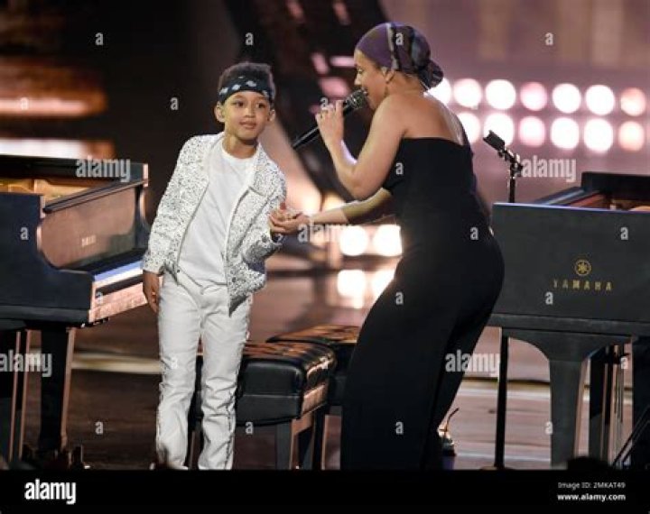 Alicia Keys’ Adorable Son Egypt Performs First-Ever Song ‘Super Boy’ On Piano — Watch