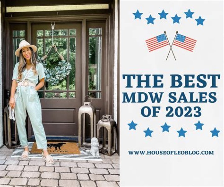 All Of The Best MDW Sales You Need To Shop For This Weekend