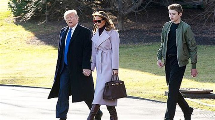 Almost A Head Taller Than Dad Donald — Pics – Hollywood Life