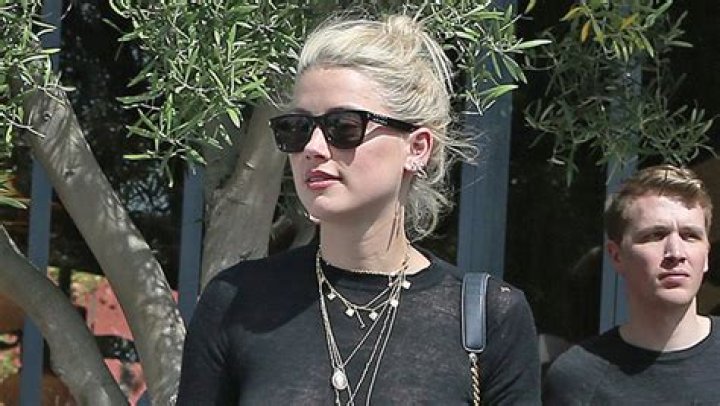 Amber Heard Wears See-Through Black Top During Los Angeles Outing – Hollywood Life
