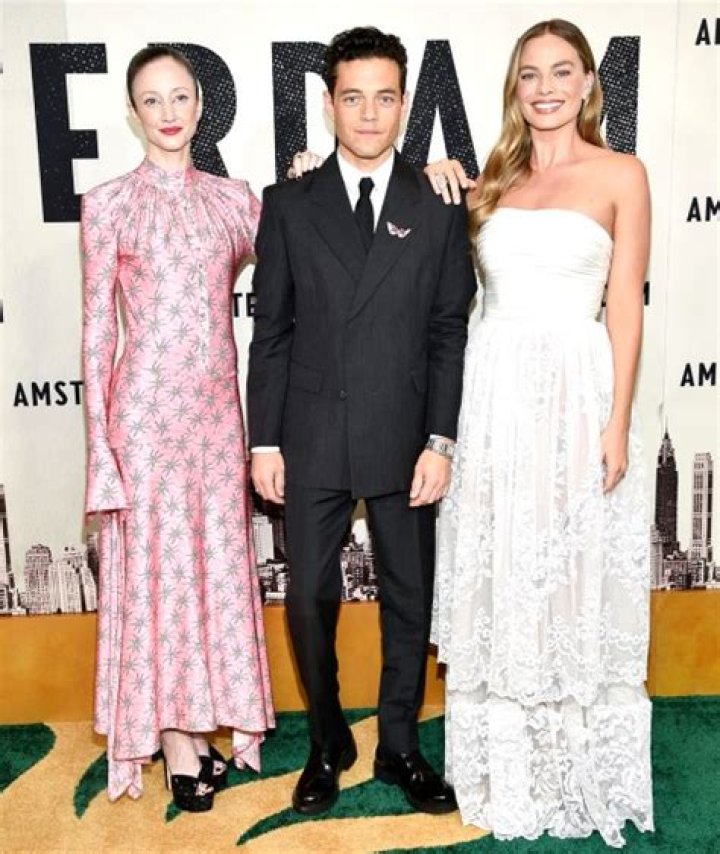 ‘Amsterdam’ Film Premiere: Photos Of Margot Robbie, Rami Malek & More