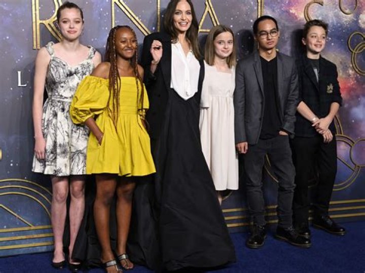 Angelina Jolie & Brad Pitt’s Kids Look All Grown Up As They Head To Breakfast With Mom