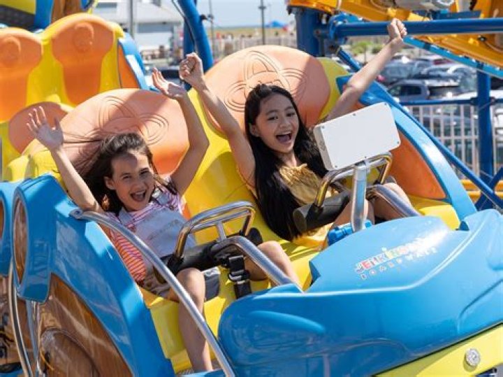 Angelina Jolie Chases Thrills With Her Kids At UK Amusement Park — See Family Trip Pics