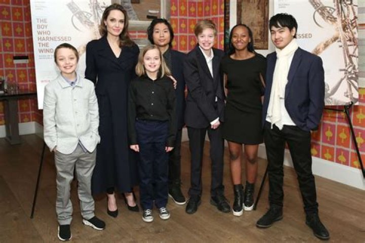 Angelina Jolie & Her Kids Pose In Family Photos For British Vogue – Hollywood Life