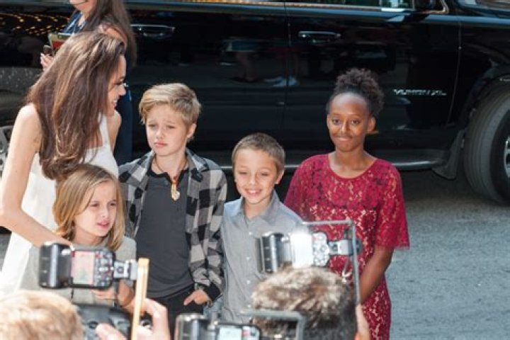 Angelina Jolie & Kids At TIFF — PICS