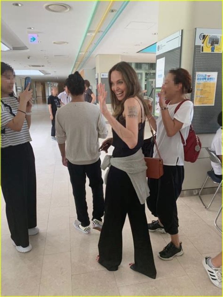Angelina Jolie Struggles ‘Not To Cry’ While Dropping Son Maddox, 18, Off At College in South Korea