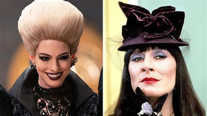 Anne Hathaway’s ‘The Witches’ Transformation Vs. Anjelica Huston: Pics – Hollywood Life