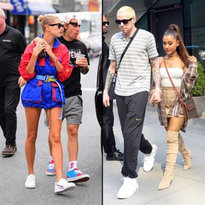 Ariana Grande, Pete Davidson Vs. Justin Bieber, Hailey Baldwin: PDA – Hollywood Life