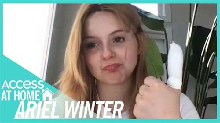 Ariel Winter Reveals She Accidentally Chopped The Top Of Her Thumb Off — Watch