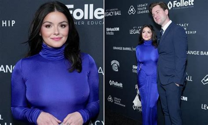Ariel Winter Rocks Leather Mini-Skirt & Rhinestone Choker While Out With BF Luke Benward