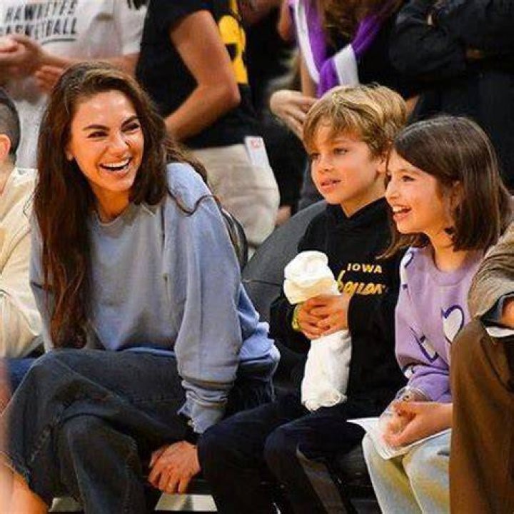 Ashton Kutcher & Mila Kunis Treat Kids Wyatt, 7, & Dimitri, 5, For Frozen Yogurt On Rare Family Outing