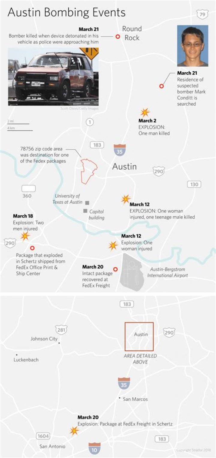 Austin Bombing — PICS