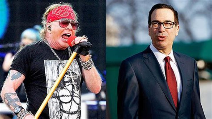 Axl Rose & Steve Mnuchin Ignite Crazy Feud On Twitter & Fans Are Going Wild Over It
