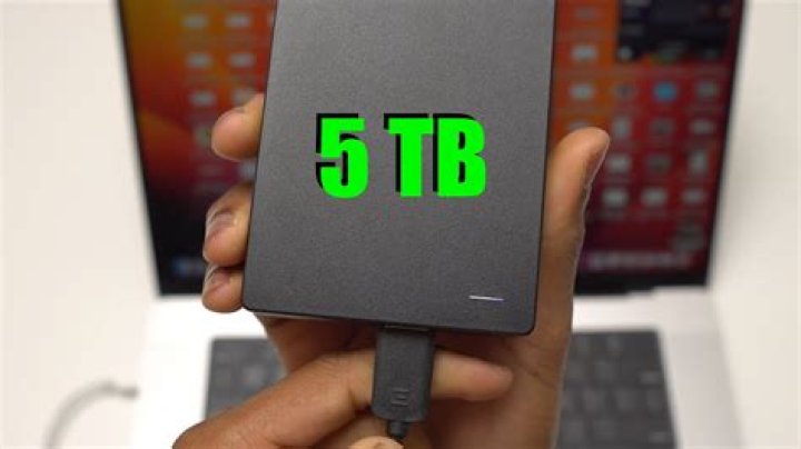 Back Up Your Computer Forever With This 5TB Hard Drive That’s Less Than $100