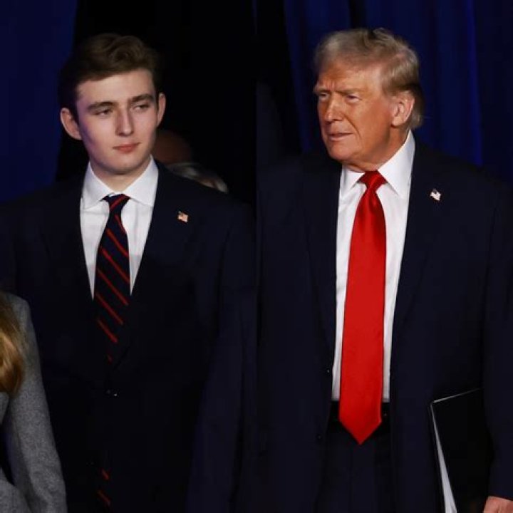 Barron Trump, 12, Pictured For 1st Time In Months & He’s Now Almost As Tall As Dad Donald