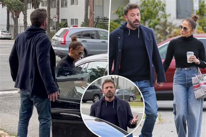 Ben Affleck Holds The Door Open For Jennifer Lopez While House Hunting In LA: Photo