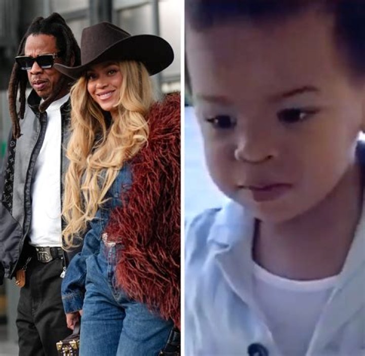 Beyonce Gives Son Sir, 3, A Piggyback Ride As Family Takes Flight Back To L.A.