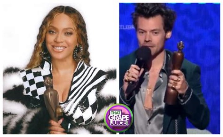 Beyoncé & Harry Styles Have An Iconic Moment Together In 2021 Grammys Video — Watch