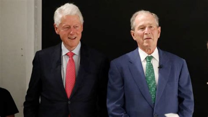Bill Clinton & George W. Bush Visit Ukrainian Church In Chicago: Video – Hollywood Life