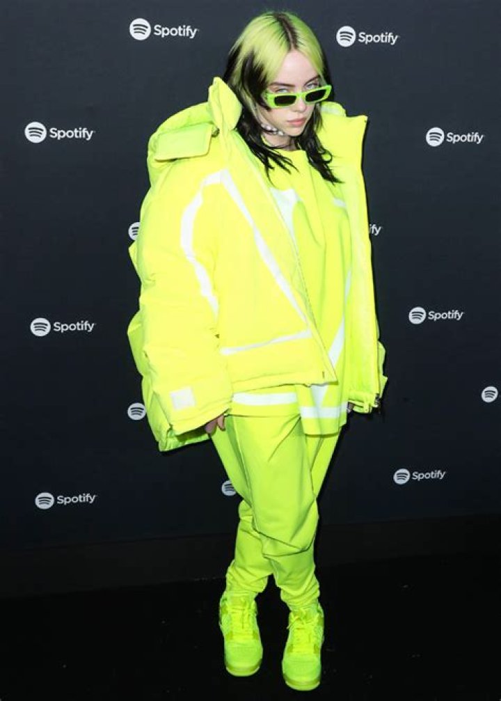 Billie Eilish Rocks Green Outfit In Photo With Matching Hair & Shoes – Hollywood Life