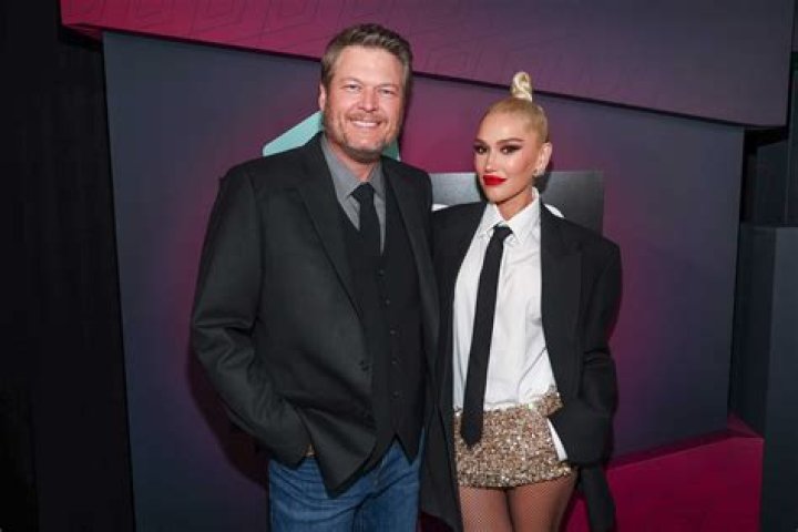 Blake Shelton & Gwen Stefani Match in Denim Outfits as They Announce New Duet Together