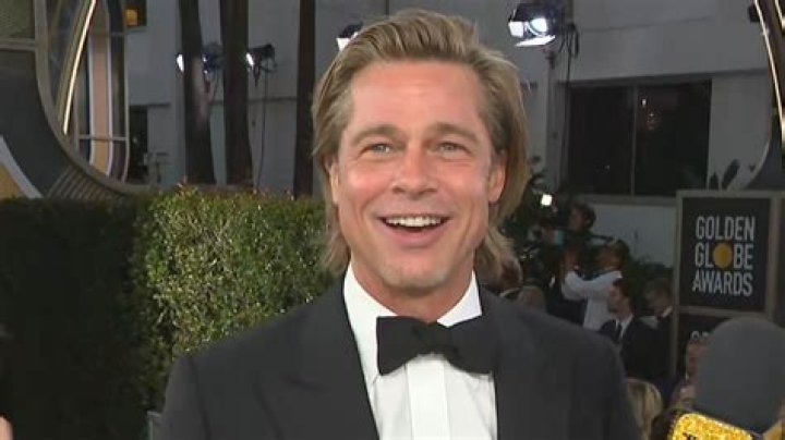 Brad Pitt Jokes About Dating Rumors At Golden Globes & Jennifer Aniston Smiles — Watch