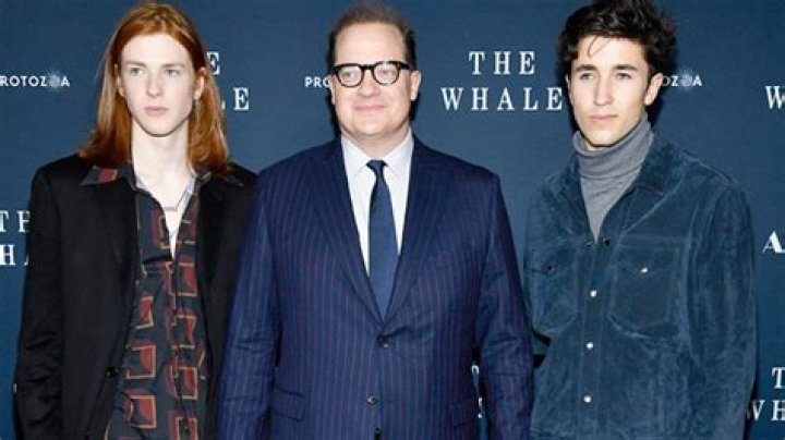 Brendan Fraser’s Sons Holden & Leland Attend NYC Screening With Him – Hollywood Life