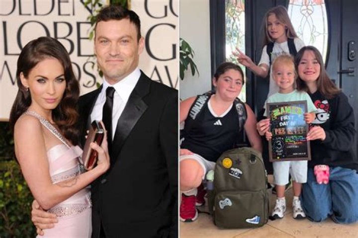 Brian Austin Green Steps Out With Sons Noah, 7, Bodhi, 5, & Journey, 3, For Coffee Before Xmas