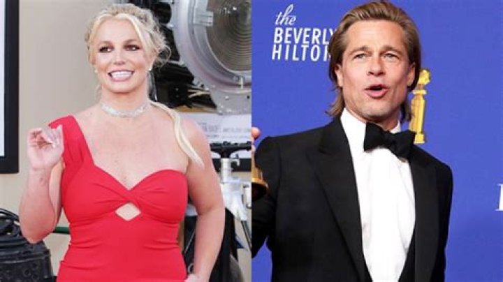 Britney Spears Has A Shirtless Photo Of Brad Pitt In Her Closet & Sam Asghari Calls It A ‘Problem’