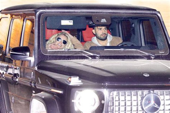 Britney Spears & Sam Asghari Enjoy Romantic ‘Saturday Night Rides’ On Bikes — Watch