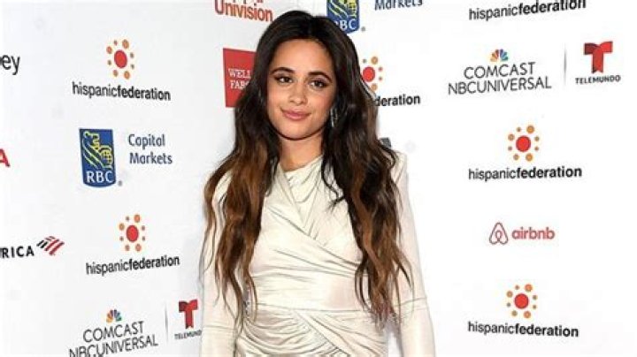 Camila Cabello Stuns In White Dress With Thigh-High Leg Slit At Hispanic Federation Gala
