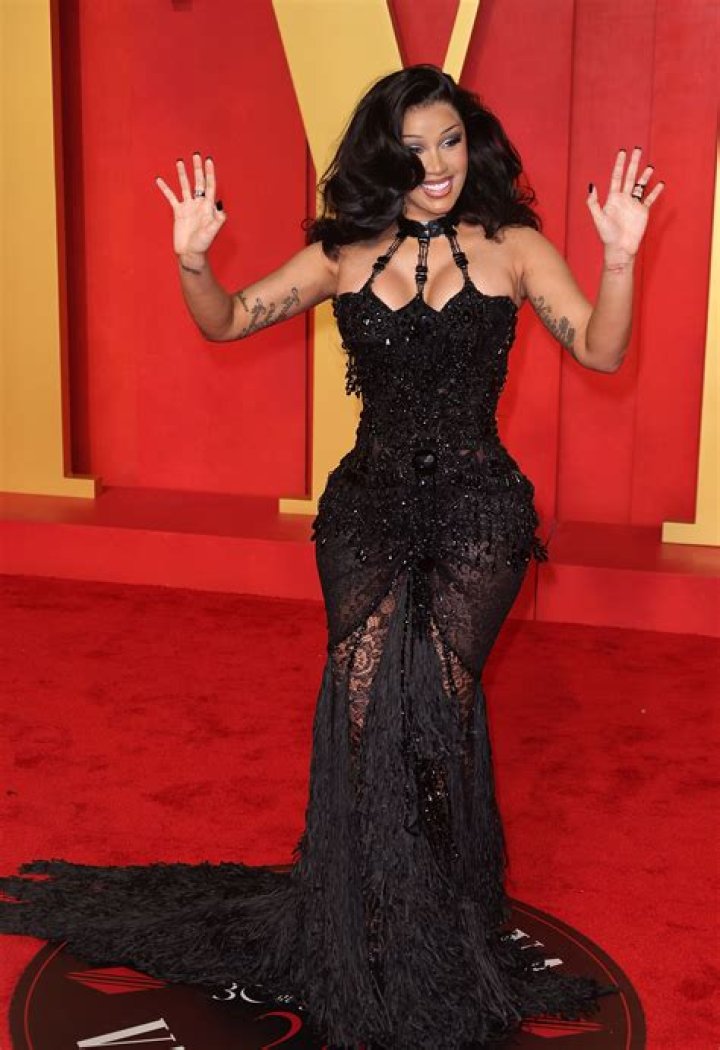 Cardi B Dresses Kulture, 1, In Full Gucci Ensemble & She Looks Too Cute