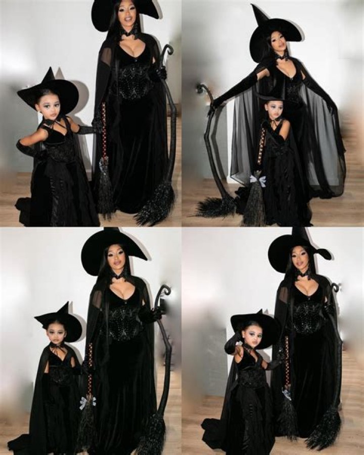 Cardi B & Kulture Are Witches For Halloween Costume 2021 – Hollywood Life