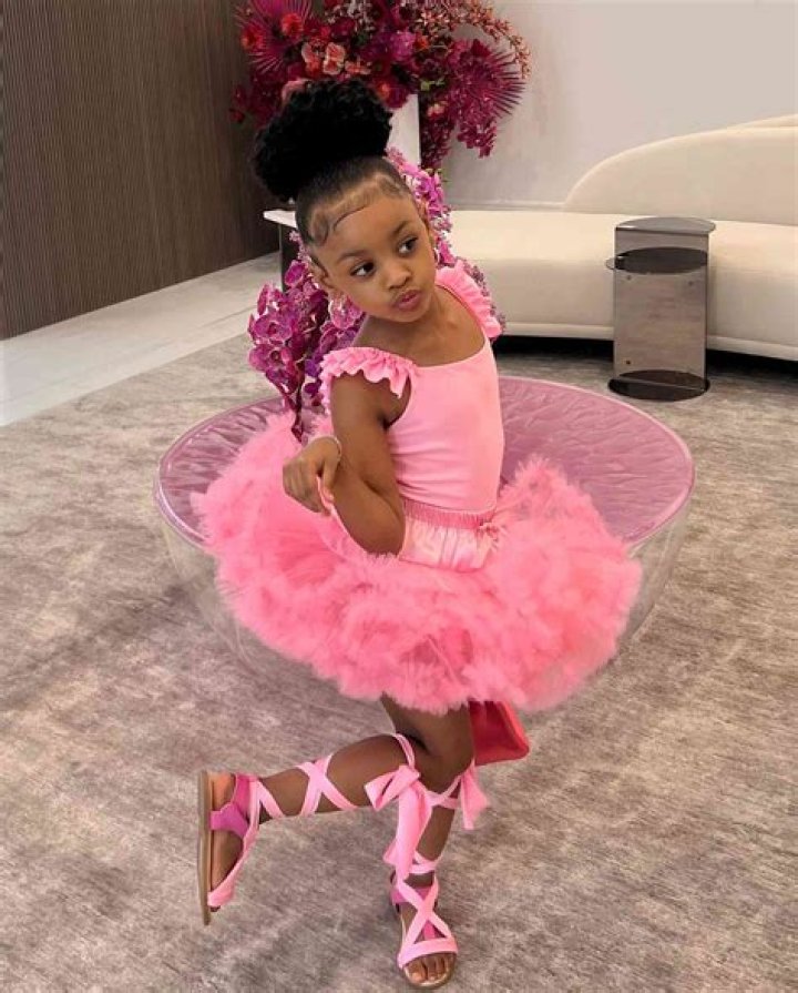Cardi B & Kulture Wear Pink Princess Dresses For 3rd Birthday Party – Hollywood Life