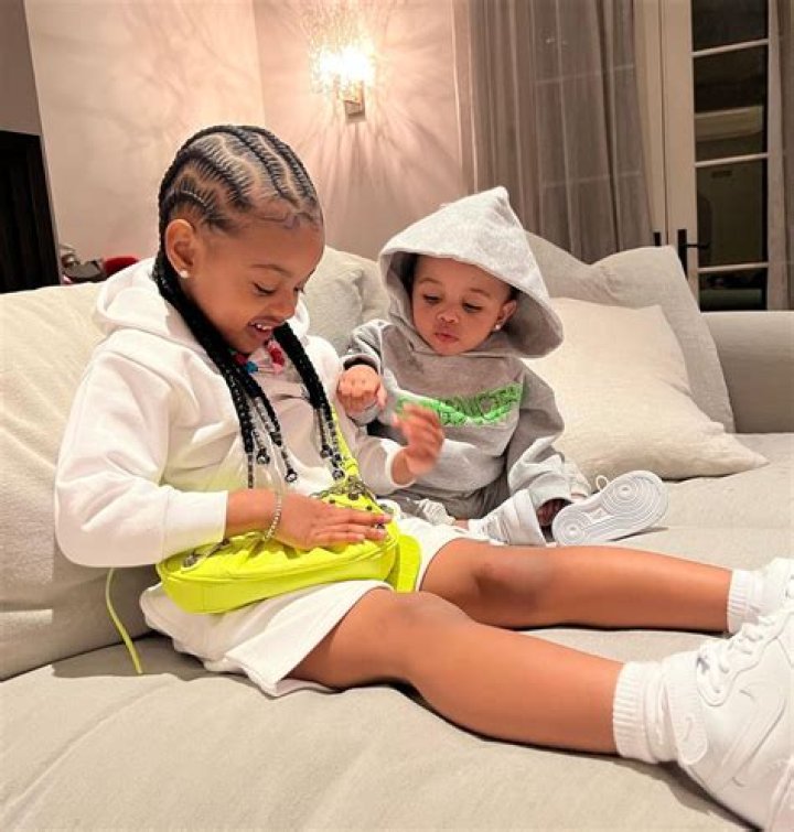 Cardi B Wears Cutout Top & Snuggles Up To Son Wave, 10 Months, In Cute Video