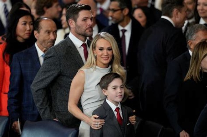 Carrie Underwood Teases Husband Mike & Son Isaiah, 5, Are Starting To Get ‘Annoying’: Watch