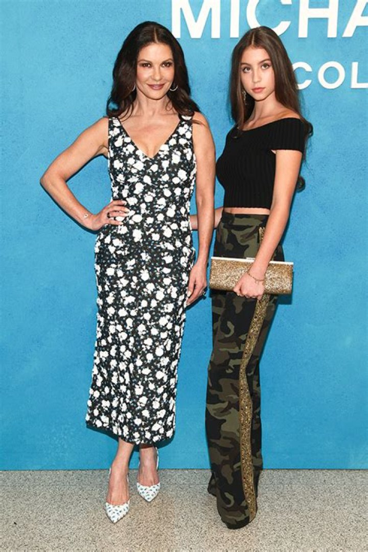 Carys Douglas Stuns In Silk Dress & Looks Like Catherine Zeta-Jones – Hollywood Life