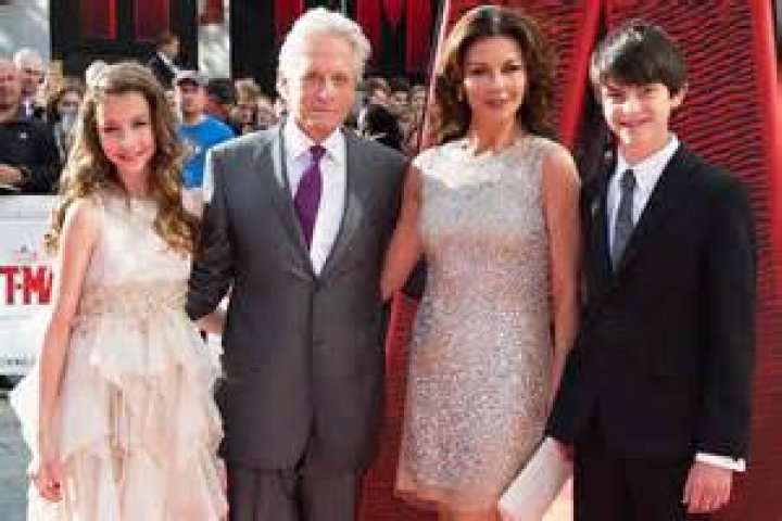 Catherine Zeta-Jones Shares Rare Family Photo With Michael Douglas & Kids Dylan, 19, & Carys, 16, — Pic