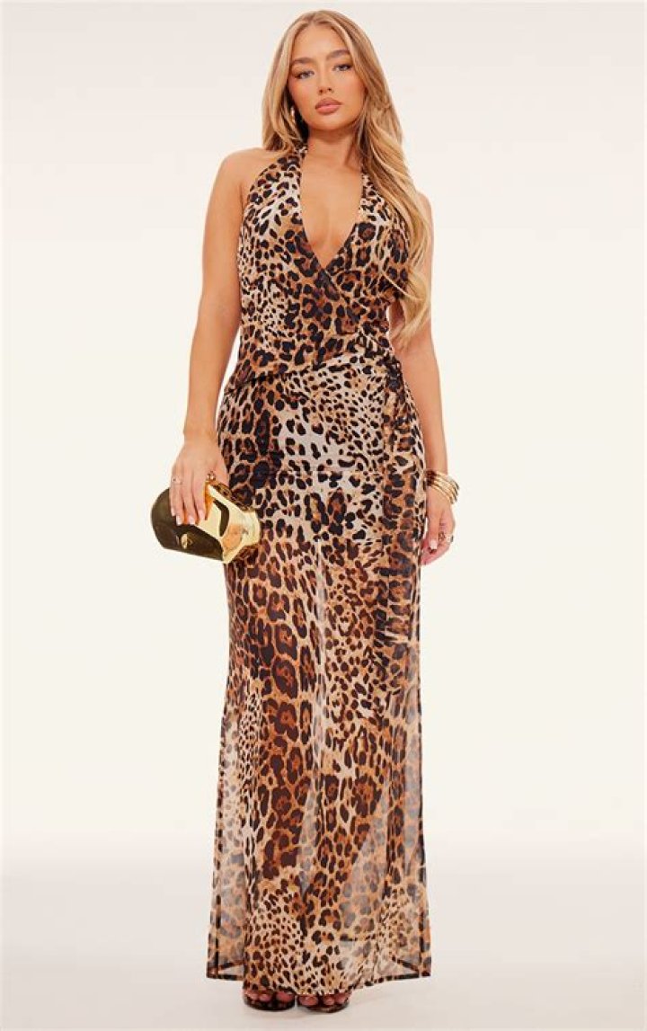Celebs In Skintight Animal Print Dresses — SEE PICS