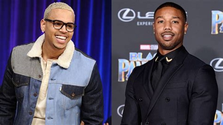 Chris Brown Compares Michael B. Jordan To Steve Harvey In Photo – Hollywood Life