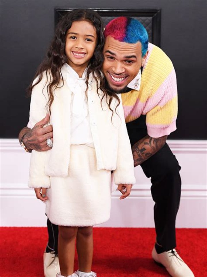 Chris Brown Hugs Daughter Royalty, 8, As He brings Her Onstage At Concert: Watch
