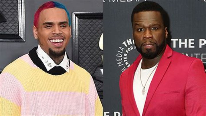 Chris Brown’s Reaction To 50 Cent’s Hair Diss & Request To Collab – Hollywood Life