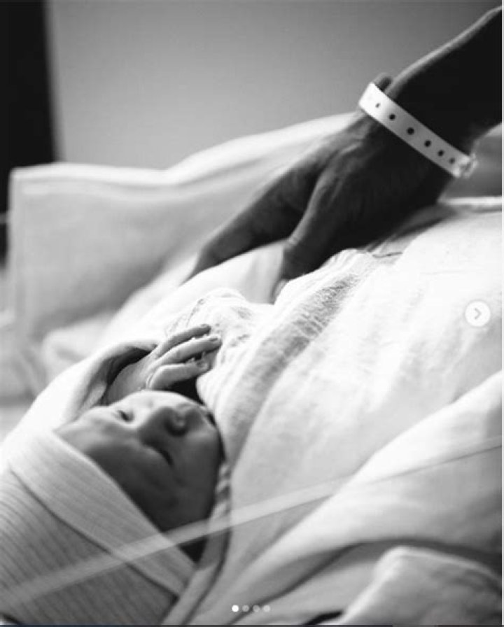 Chris Brown Sleeps With Adorable Newborn Son Aeko, 1 Month, On His Chest In Sweet New Pic
