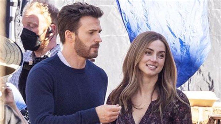 Chris Evans Cozies Up To Ana De Armas On Set Of Their New Movie – Hollywood Life
