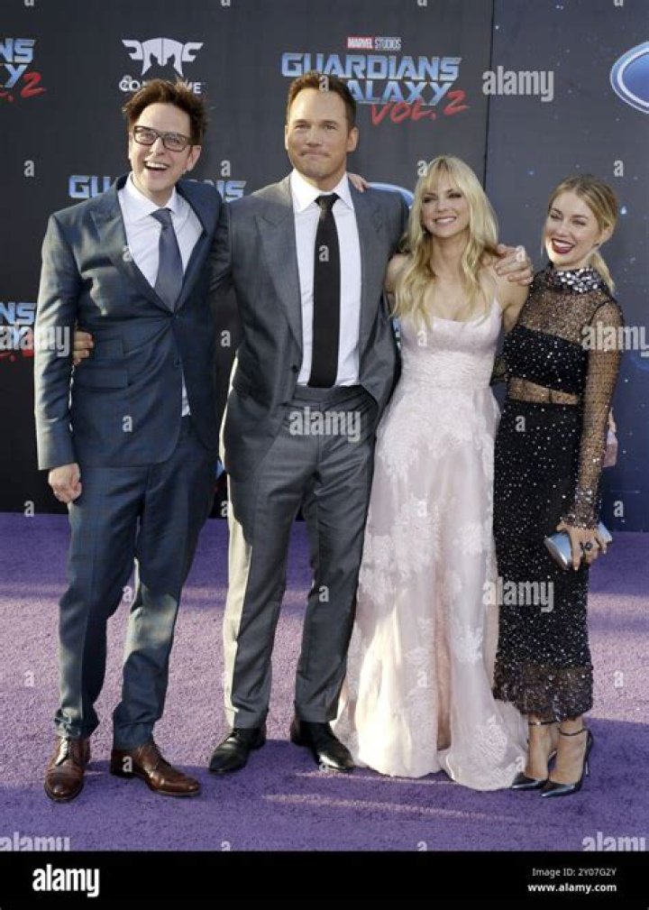 Chris Pratt & Anna Faris at the ‘Guardians 2’ Premiere — PICS